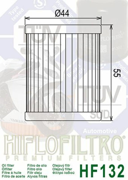 HIFLOFILTRO Oliefilter - HF132