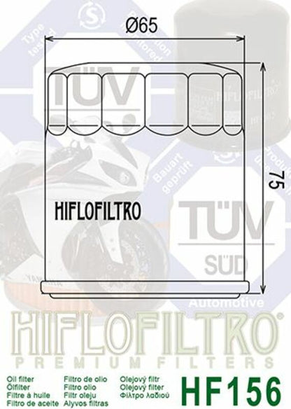 HIFLOFILTRO Oil Filter - HF156 KTM 