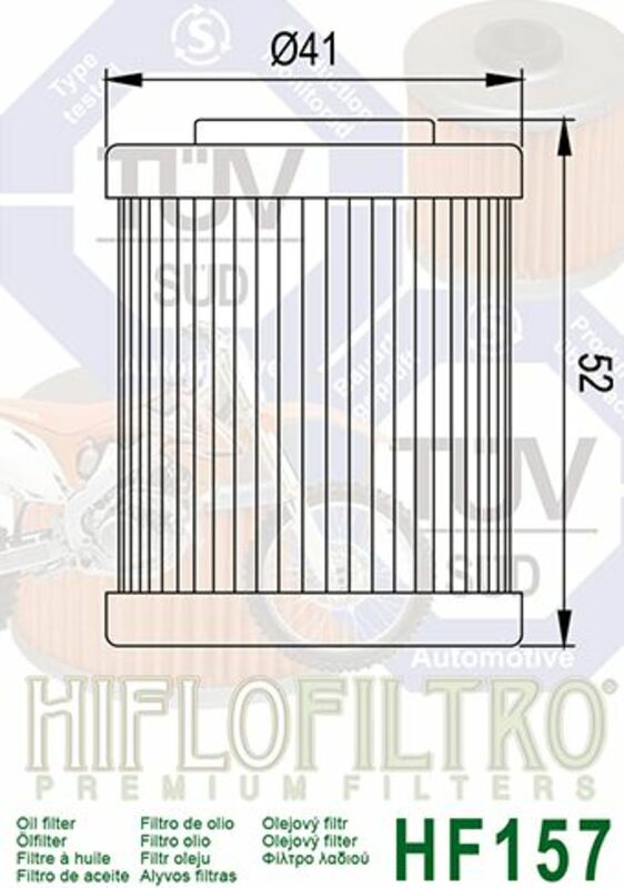 HIFLOFILTRO Oil Filter - HF157 