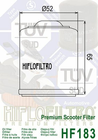 HIFLOFILTRO Oliefilter - HF183