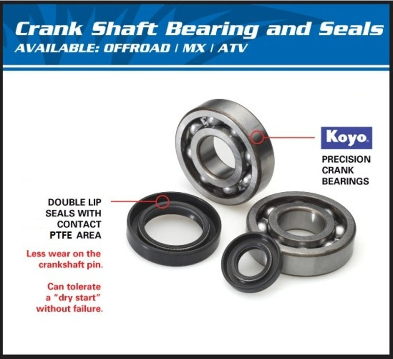 ALL BALLS Crankshaft bearing &amp; seal set