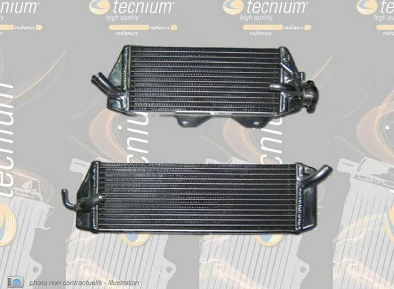 TECNIUM Radiator - right oversized Suzuki RM-Z250