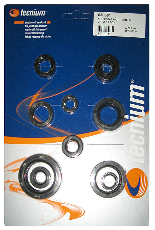 TECNIUM Oil seal set (engine) 