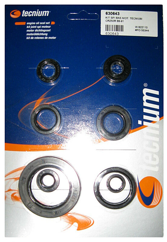 TECNIUM Oil seal set (engine) 