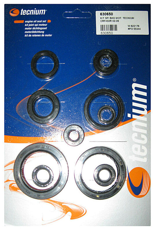 TECNIUM Oil seal set (engine) 