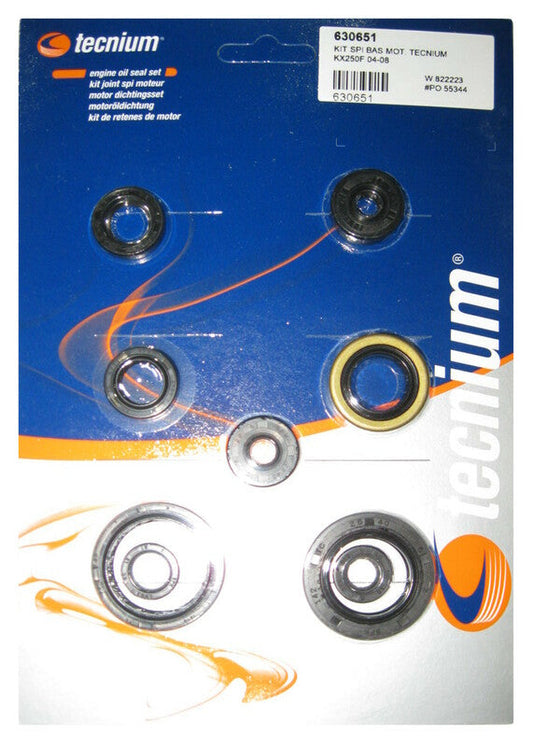 TECNIUM Oil seal set (engine) 