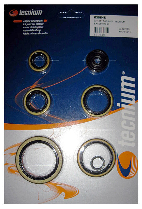 TECNIUM Oil seal set (engine) 