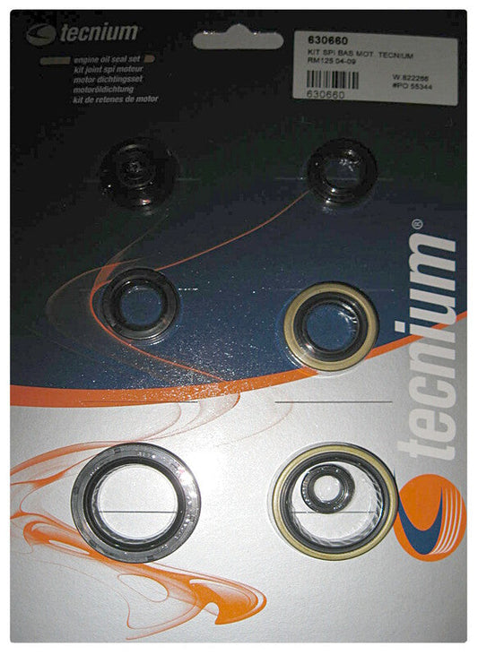 TECNIUM Oil seal set (engine) 