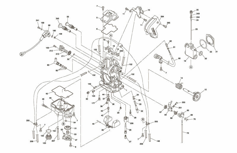 KEIHIN Special Mx Fcr Ø37Mm Carburetor