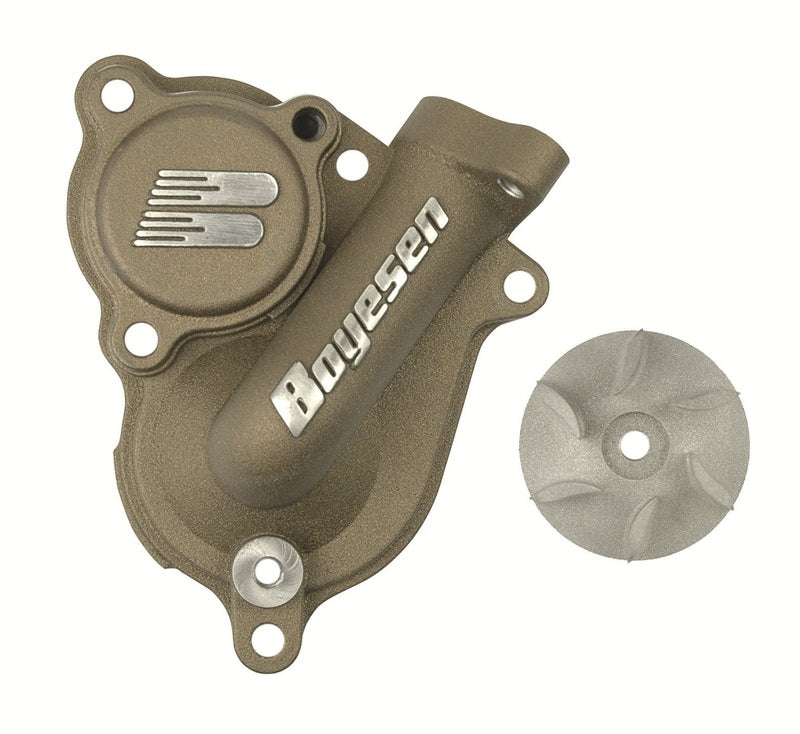 BOYESEN Water pump cover with vane - Honda CRF450R