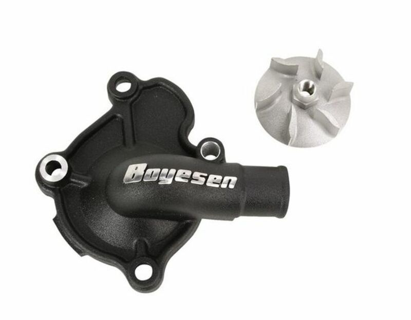 BOYESEN Water pump cover with vane - Honda CRF250R 