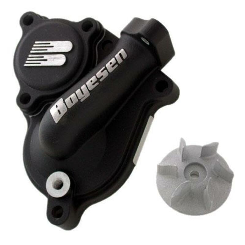 BOYESEN Water pump cover with vane - Kawasaki KX250F