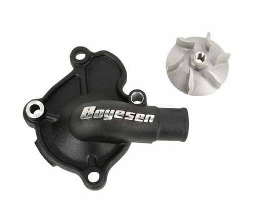 BOYESEN Water pump cover with vane - Yamaha YZ125 