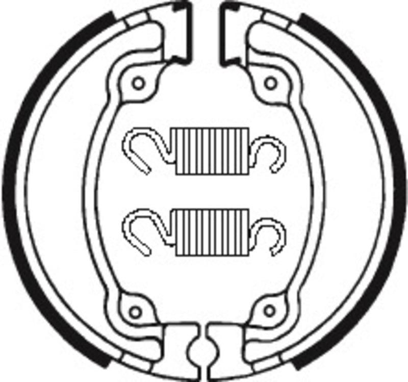 TECNIUM Street/Off-Road Brake Shoes - BA026 Organic 