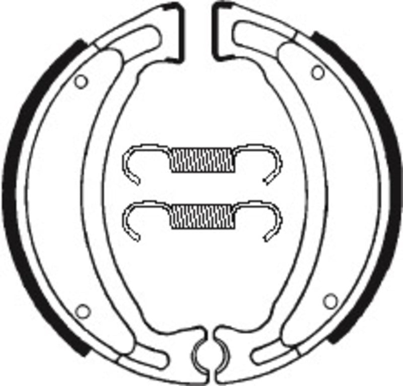 TECNIUM Scooter/Street/Off-Road/ATV Brake Shoes - BA028 Organic 