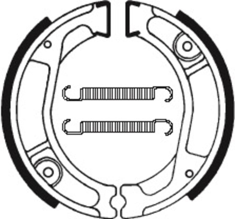 TECNIUM Street Brake Shoes - BA029 Organic 