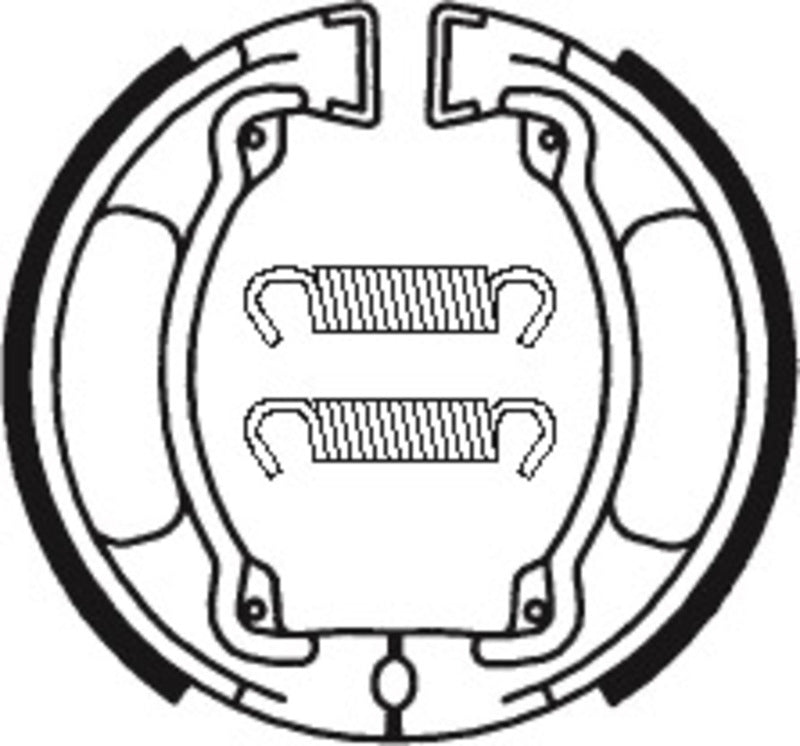 TECNIUM Scooter/Street/Off-Road Brake Shoes - BA032 Organic 