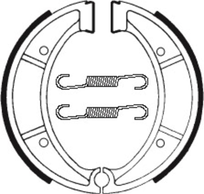 TECNIUM Street/Off-Road Brake Shoes - BA117 Organic 