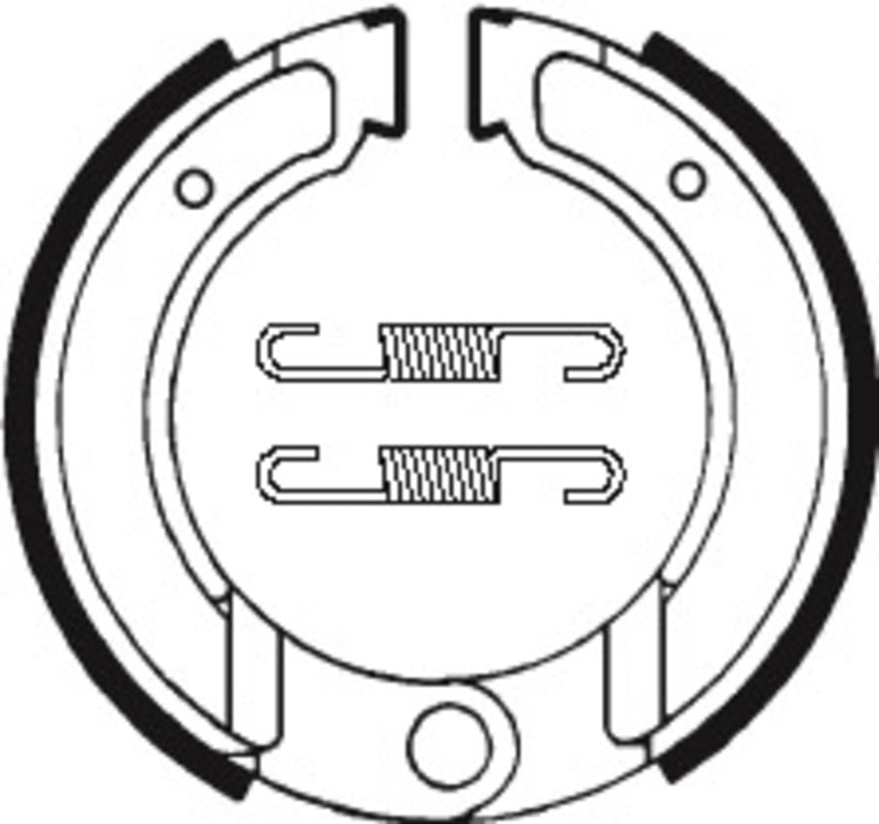 TECNIUM Scooter/Street/Off-Road Brake Shoes - BA120 Organic 