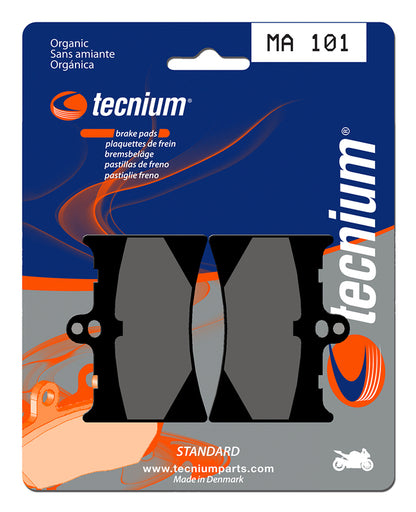 TECNIUM Street Brake Pads - MA101 Organic