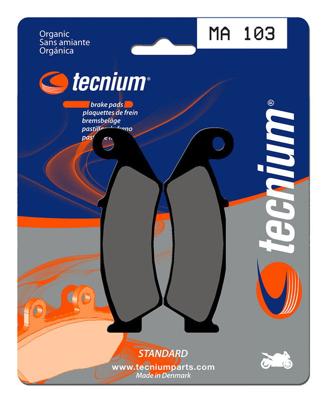 TECNIUM Street Brake Pads - MA103 Organic