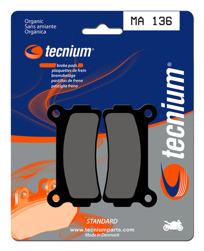 TECNIUM Street Brake Pads - MA136 Organic