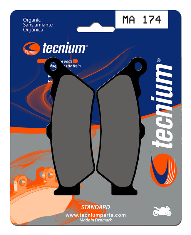 TECNIUM Street Brake Pads - MA174 Organic