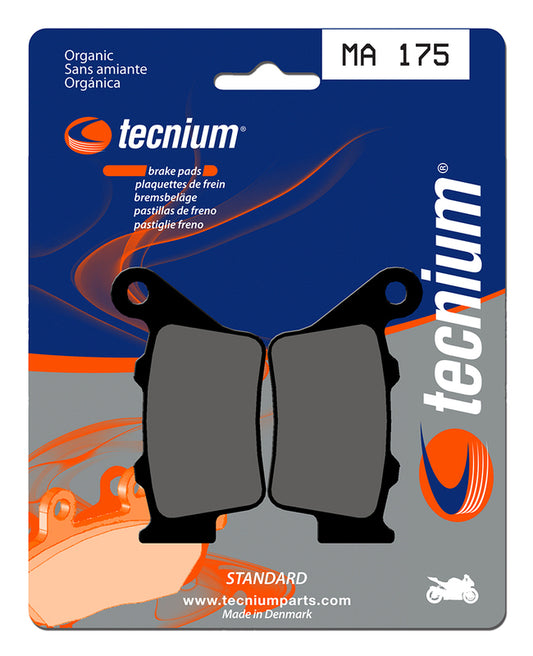 TECNIUM Street Brake Pads - MA175 Organic