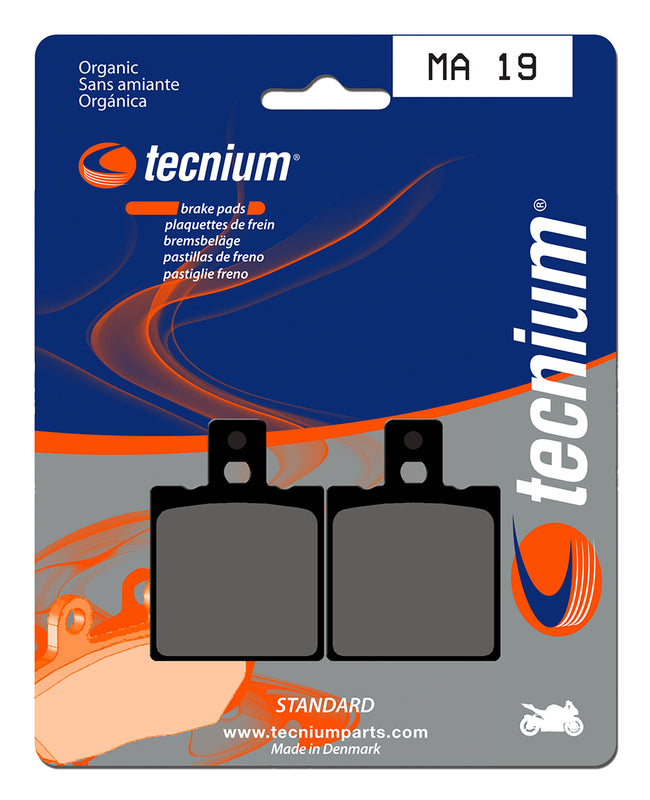 TECNIUM Street Brake Pads - MA19 Organic