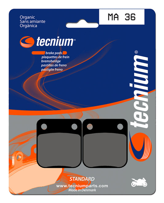 TECNIUM Street Brake Pads - MA36 Organic