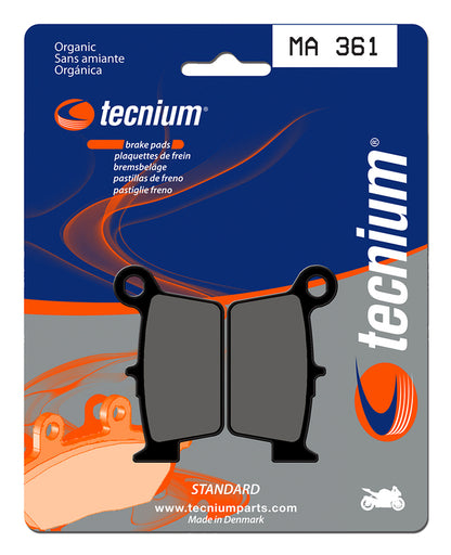 TECNIUM Street Brake Pads - MA361 Organic