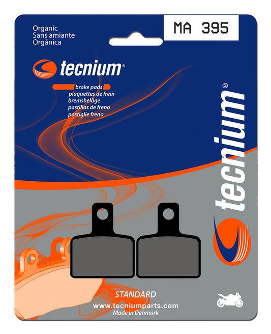 TECNIUM Street Brake Pads - MA395 Organic