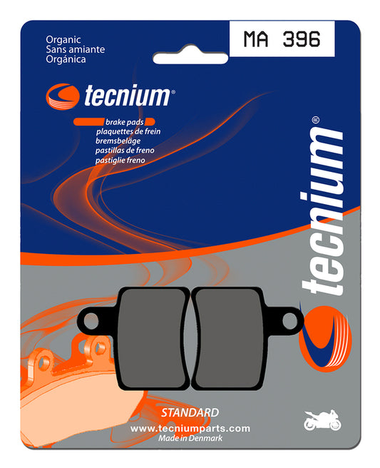 TECNIUM Street Brake Pads - MA396 Organic