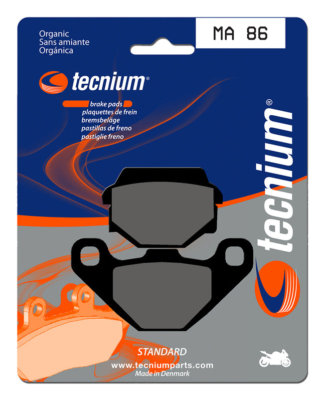 TECNIUM Street Brake Pads - MA86 Organic