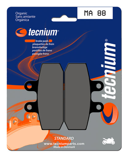 TECNIUM Street Brake Pads - MA88 Organic