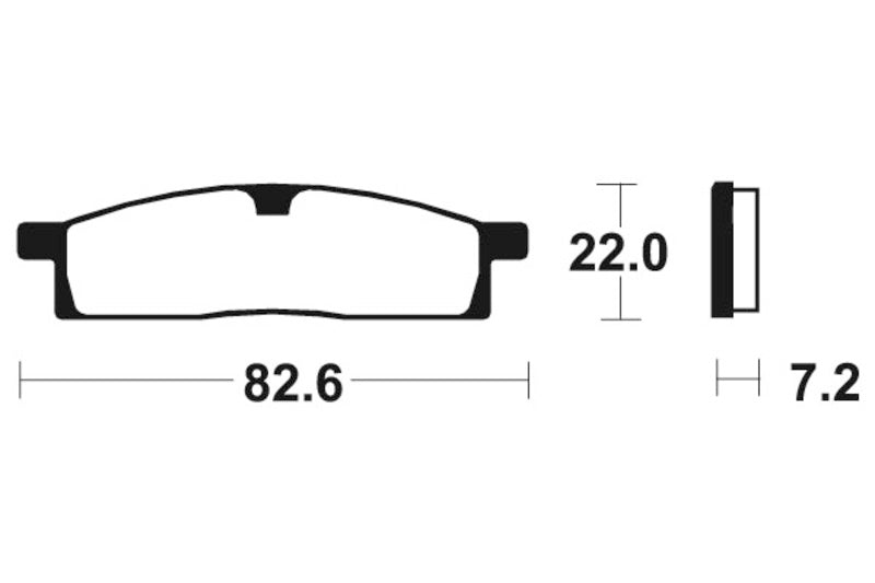 TECNIUM Street Brake Pads - MA89 Organic