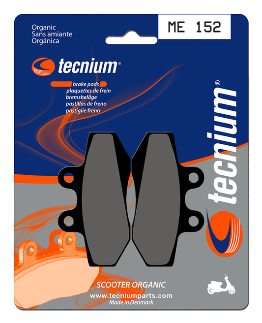 TECNIUM Scooter Brake Pads - ME152 Organic 