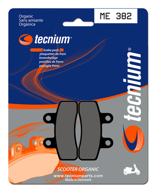 TECNIUM Scooter Brake Pads - ME382 Organic 