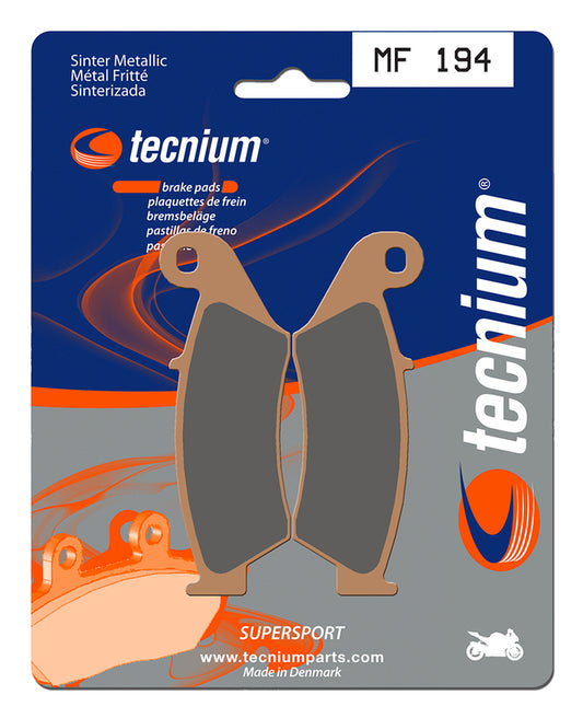 TECNIUM Street Performance Brake Pads - MF194 Sintered metal