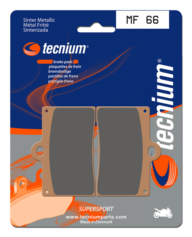 TECNIUM Street Performance Brake Pads - MF66 Sintered metal