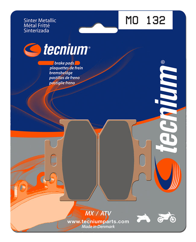 TECNIUM MX/ATV Brake Pads - MO132 Sintered metal