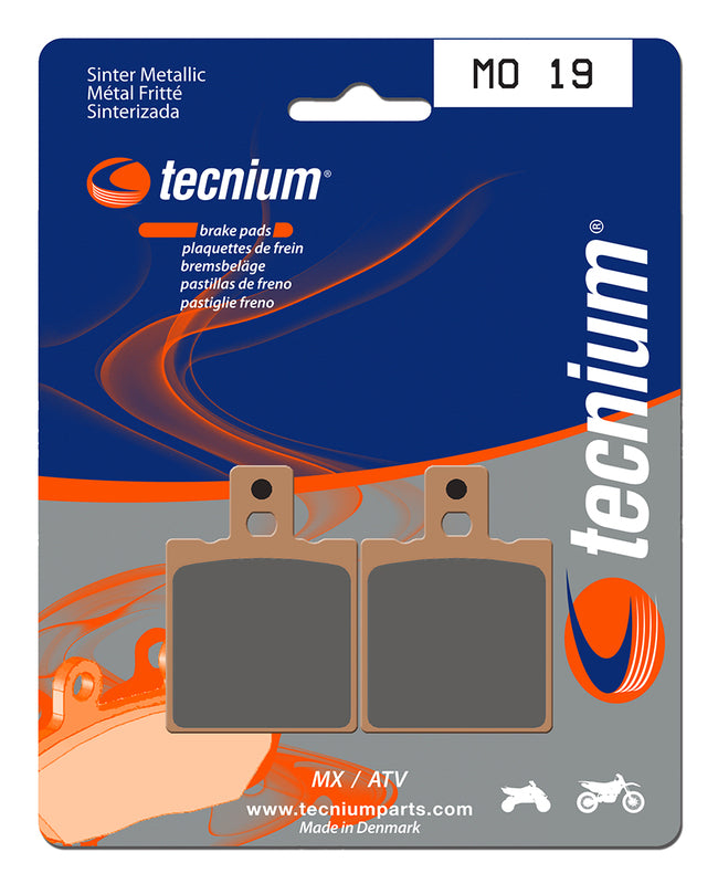 TECNIUM MX/ATV Brake Pads - MO19 Sintered metal