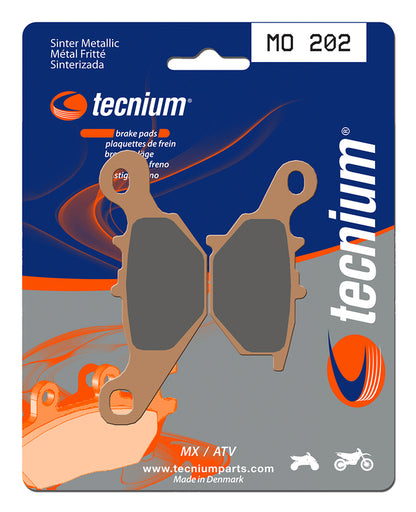 TECNIUM MX/ATV Brake Pads - MO202 Sintered metal