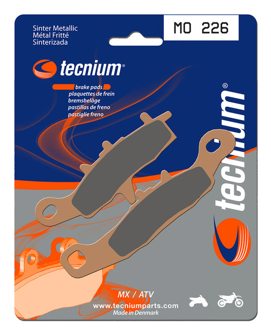 TECNIUM MX/ATV Brake Pads - MO226 Sintered metal