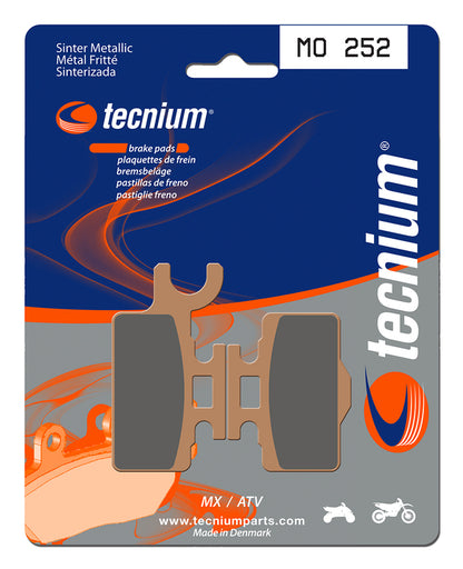 TECNIUM MX/ATV Brake Pads - MO252 Sintered metal