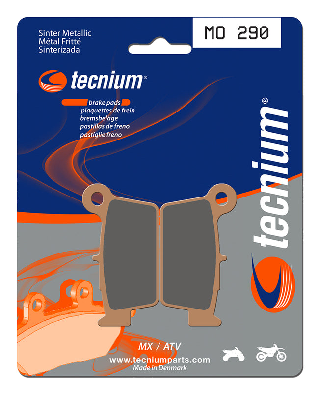 TECNIUM MX/ATV Brake Pads - MO290 Sintered metal