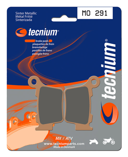 TECNIUM MX/ATV Brake Pads - MO291 Sintered metal