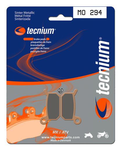 TECNIUM MX/ATV Brake Pads - MO294 Sintered metal