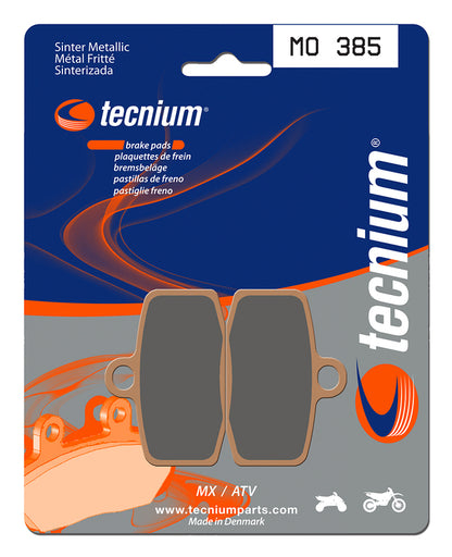 TECNIUM MX/ATV Brake Pads - MO385 Sintered metal