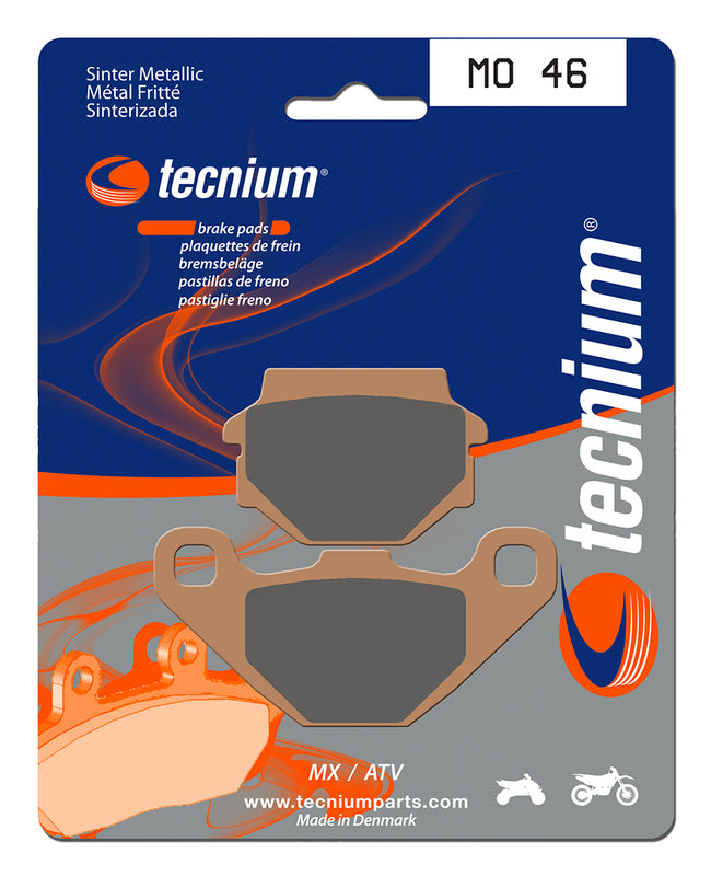 TECNIUM MX/ATV Brake Pads - MO44 Sintered metal